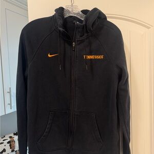 Nike Black Hoodie with White Logo